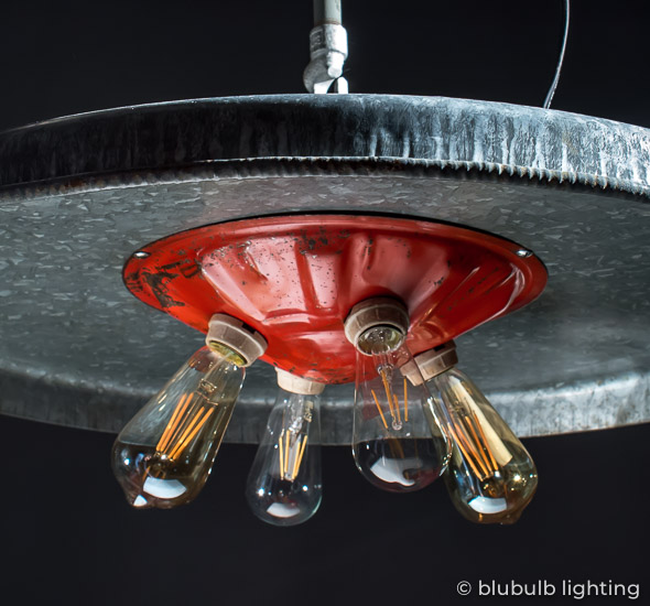 Brooder Lamp - Galvanized