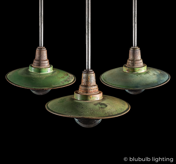 Ivanhoe Pendants - Vintage Industrial Light