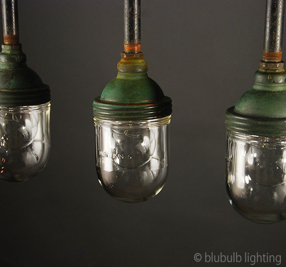 Copper Benjamin - Vintage Industrial Light