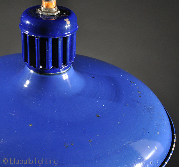 Cobalt Abolite - Vintage Industrial Light