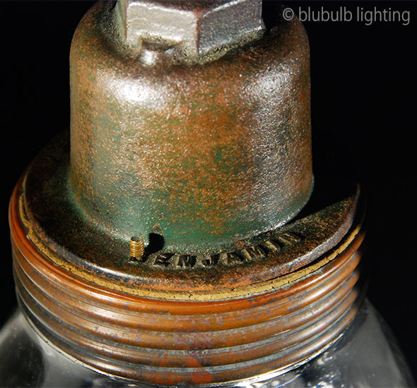 Benjamin Gas & Vapor Proof - Vintage Industrial Light